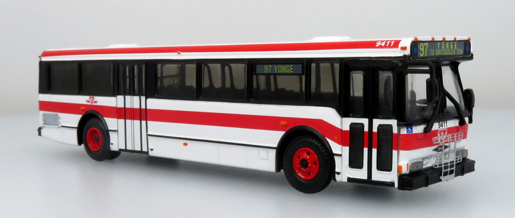 Iconic Replicas Orion V Transit Bus TTC Canada 87-0509