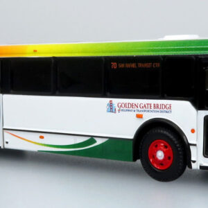 Iconic Replicas Orion V Transit Bus Golden Gate Transit 87-0512