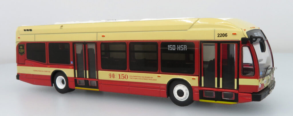 Nova LFSH Transit Bus Hamilton Street Railway 87-0624