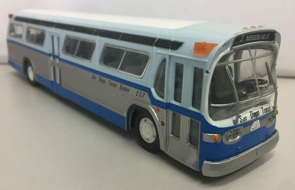Corgi Fishbowl Transit Bus San Diego Transit C54501