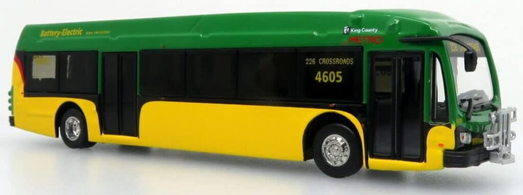 Proterra Electric Transit Bus King County Seattle Washington 87-0245