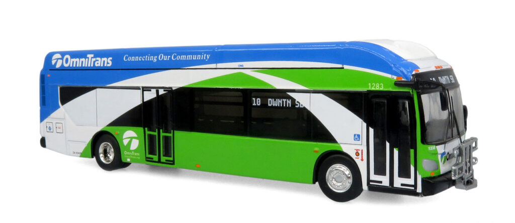 Iconic Replicas New Flyer Xcelsior Omnbi Trans 87-0235