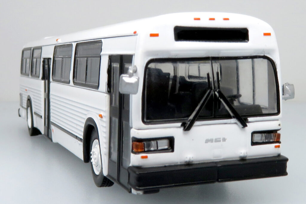 Iconic Replicas MCI Classic Transit Bus Blank/White 87-0378