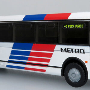 Iconic Replicas Grumman 870 Transit Bus Metro Houston Texas 87-0409