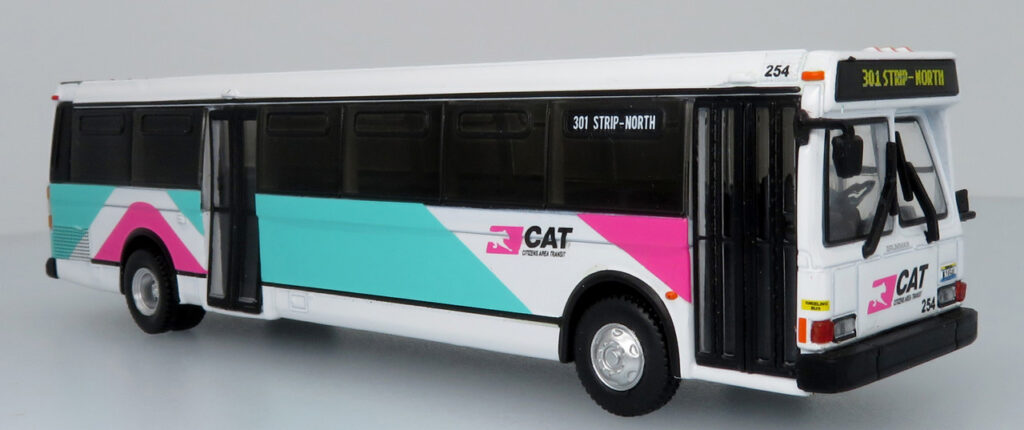 Grumman 870 Transit Bus CAT Las Vegas 87-0410