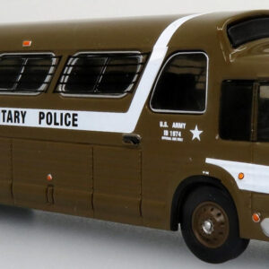Iconic Replicas GM PD4107 Buffalo Coach Bus Military Police 87-0289