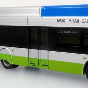Iconic Replicas New Flyer Aerodynamic Articulated Xcelsior Bus Miami Dade 87-0312
