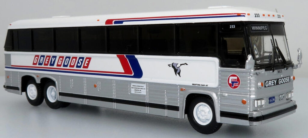 Iconic Replicas MCI MC12 Greygoose-Greyhound Canada 87-0344
