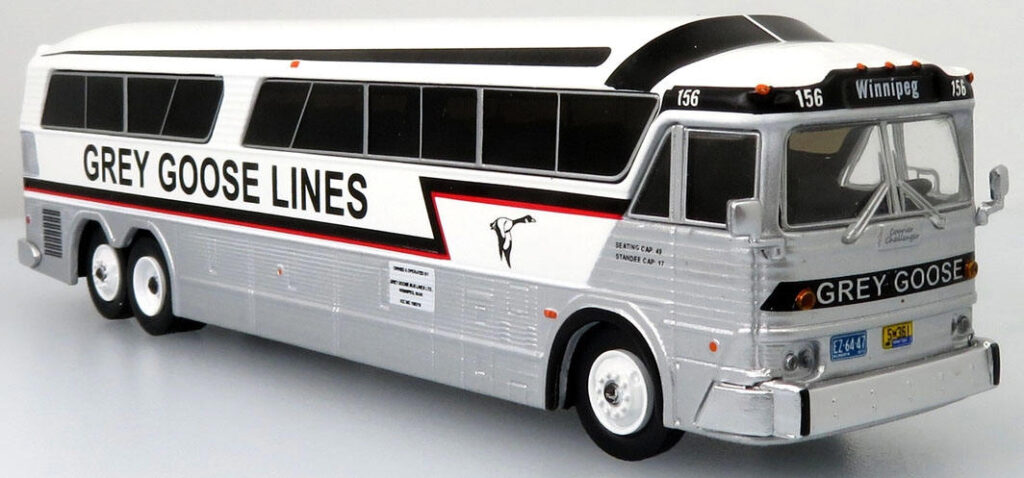Iconic Replicas MCI MC7 Grey Goose Lines Greyhound 87-0335