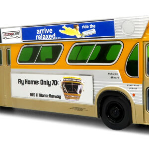 Iconic Replicas GM Fishbowl Transit Bus RTD Los Angeles 43-0667