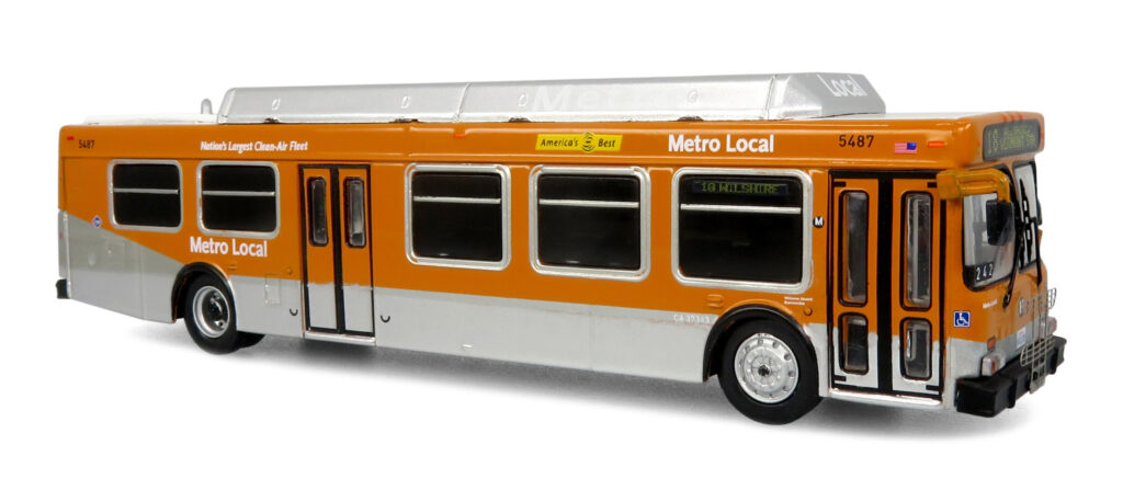 Iconic Replicas New Flyer C40LF Transit Bus LA Metro 87-0645