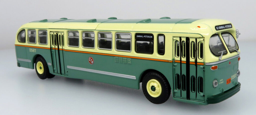 Iconic Replicas Brill CD44 Transit Bus CTA Chicago 87-0370