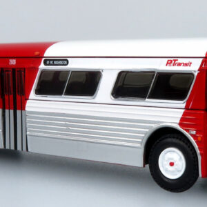 Iconic Replicas Flxible Fishbowl Transit Bus Pittsburgh Area Transit 87-0601