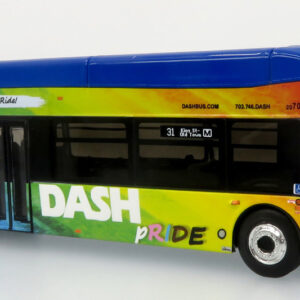 Iconic Replicas New Flyer Xcelsior XN40 Transit Bus DASH Pride Livery 87-0609