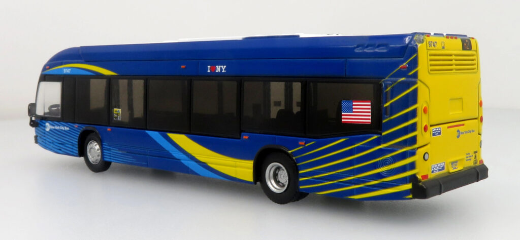 Iconic Replicas Nova LFSH Transit Bus MTA NYC Transit 87-0635