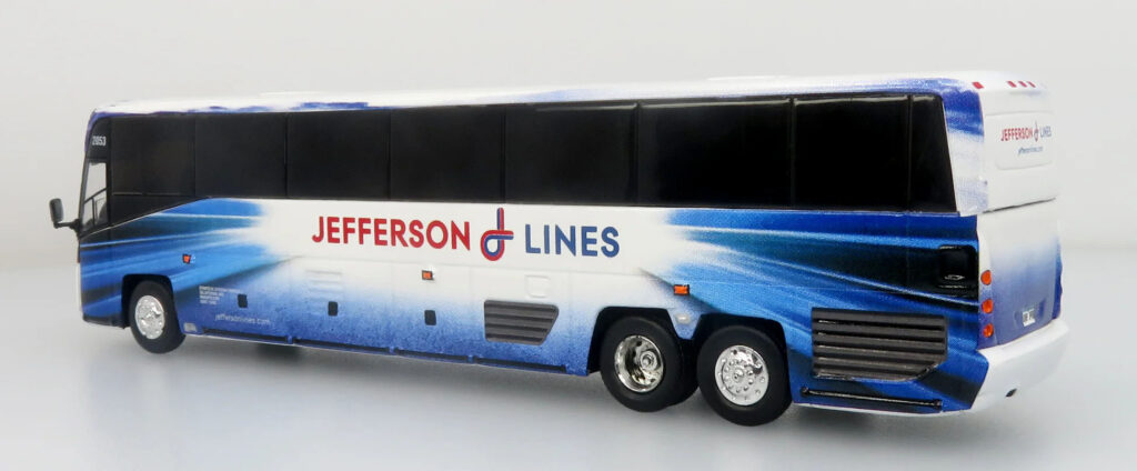 Iconic Replicas MCI D4520 Coach Bus Jefferson Lines 87-0651