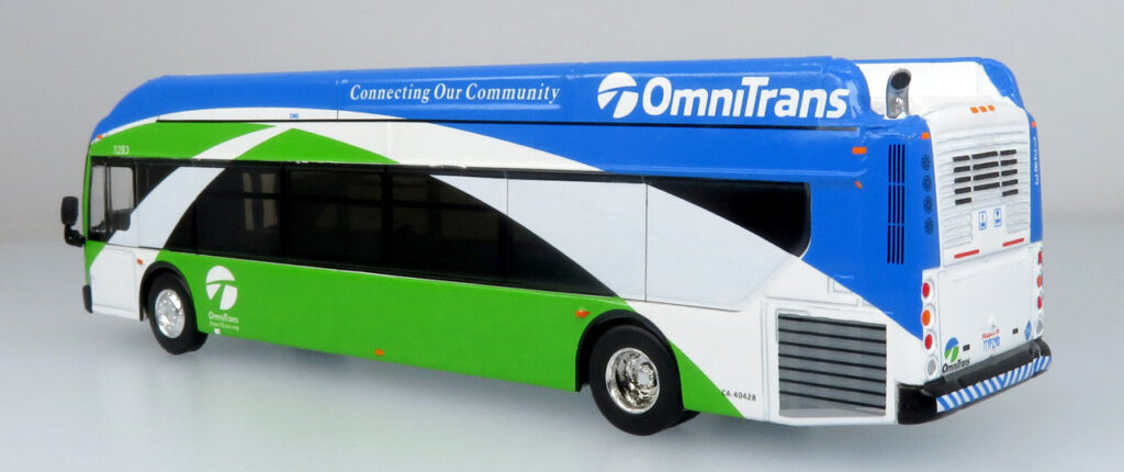 Iconic Replicas New Flyer Xcelsior Omnbi Trans 87-0235