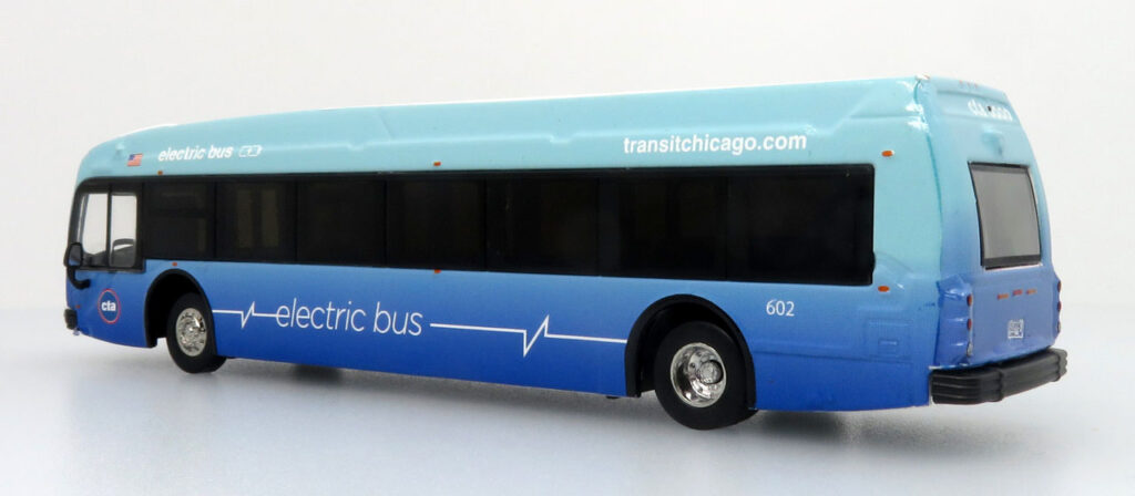 Iconic Replicas Proterra Electric Transit Bus CTA-Chicago 87-0336