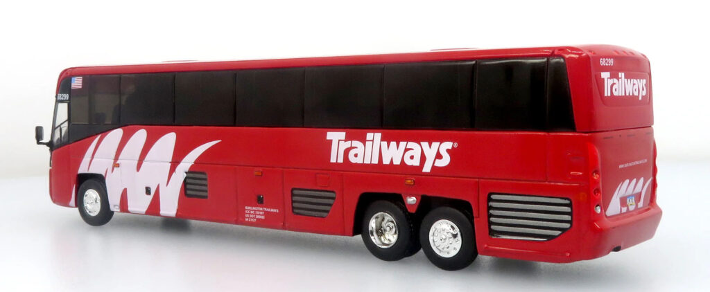 Iconic Replicas MCI D4520 Coach Bus Burlington Trailways 87-0661