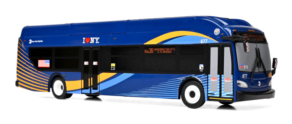 Iconic Replicas New Flyer Xcelsior XN40 MTA New York City Transit 43-0602