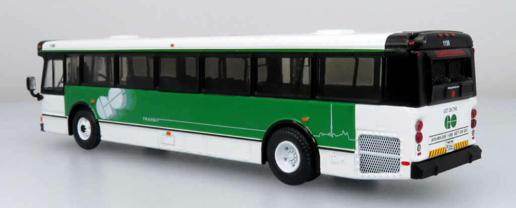 Iconic Replicas Orion V Transit Bus GO Transit Canada 87-0513