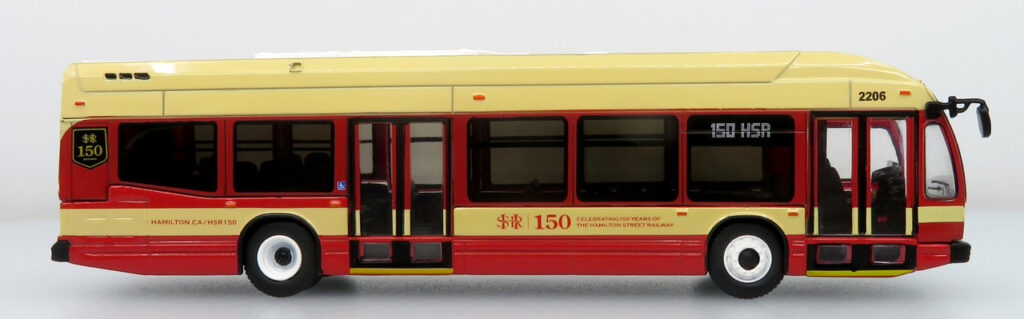 Nova LFSH Transit Bus Hamilton Street Railway 87-0624