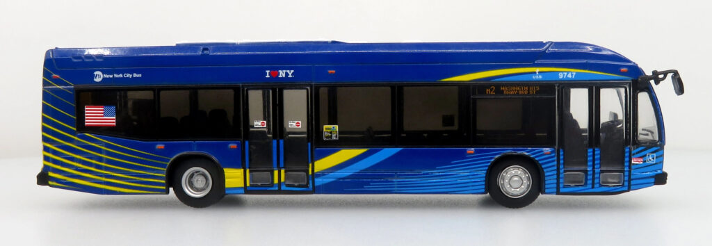 Iconic Replicas Nova LFSH Transit Bus MTA NYC Transit 87-0635