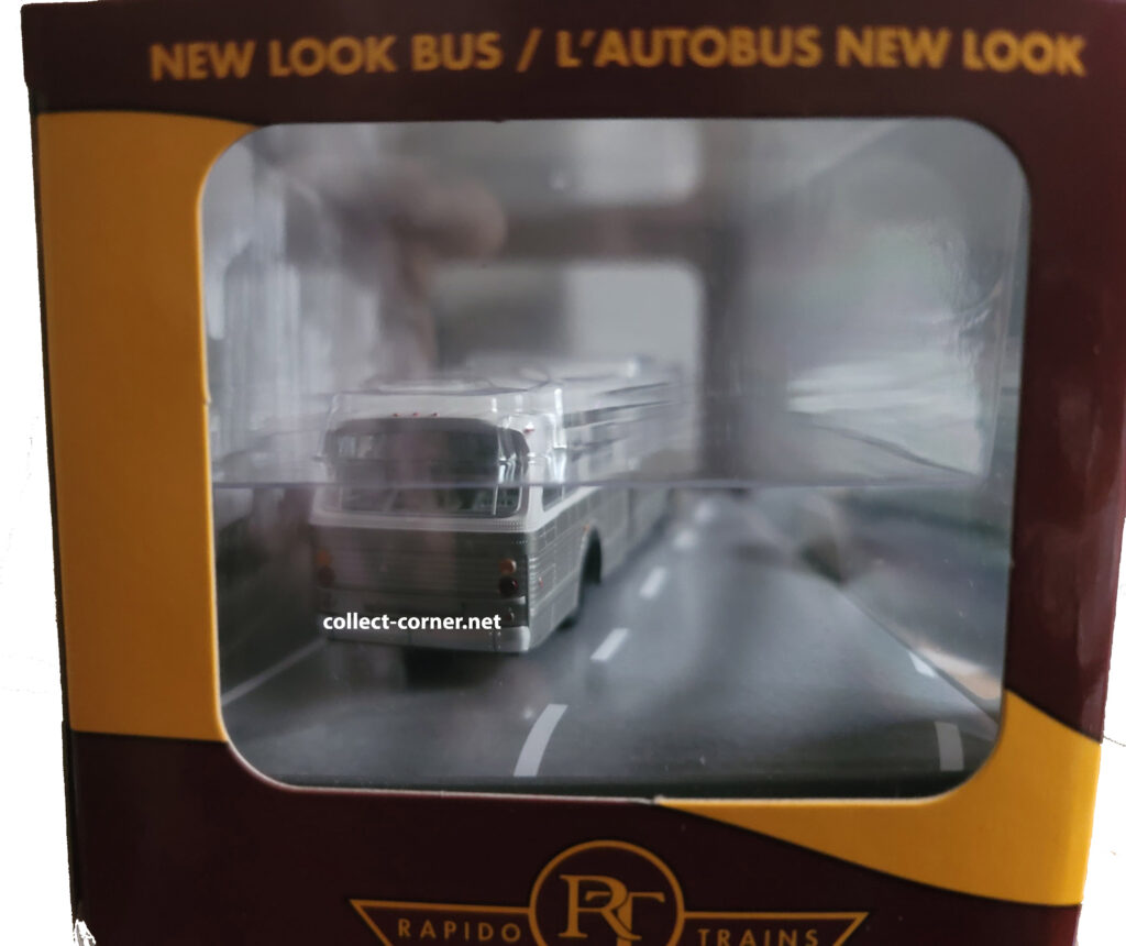 Rapido GM Fishbowl Transit Bus blank/White 5303