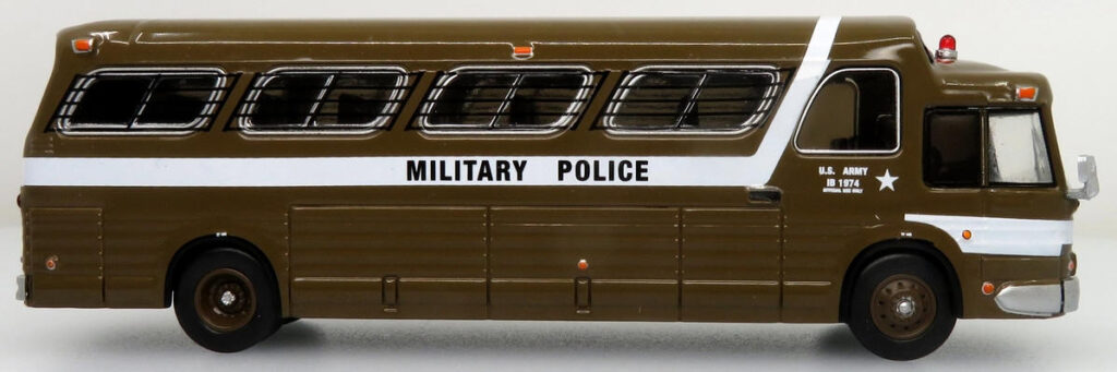 Iconic Replicas GM PD4107 Buffalo Coach Bus Military Police 87-0289