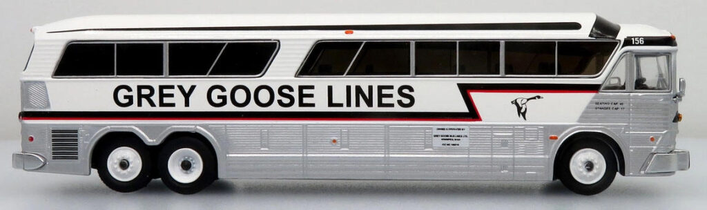 Iconic Replicas MCI MC7 Grey Goose Lines Greyhound 87-0335