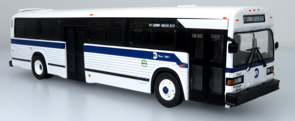 Iconic Replicas MCI Classic Transit Bus MTA Bus New York City 87-0393