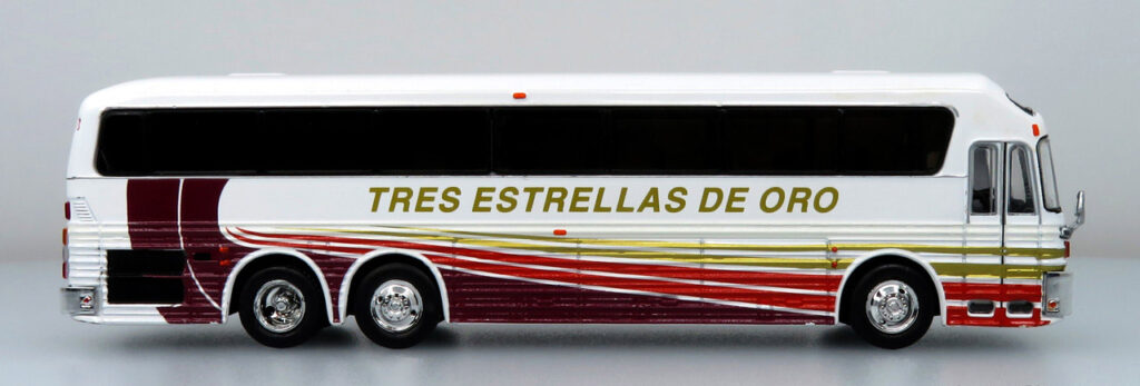 Iconic Replicas Eagle 10 Coach Bus Tres Estrellas De Oro 87-0471