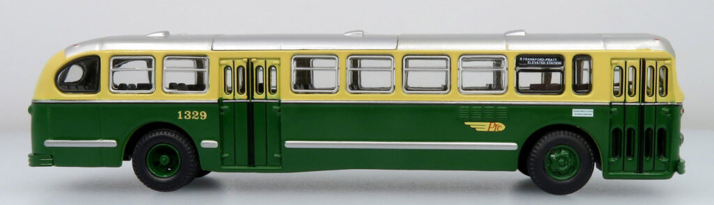 Iconic Replicas Brill CD44 Transit Bus Philadelphia 87-0371