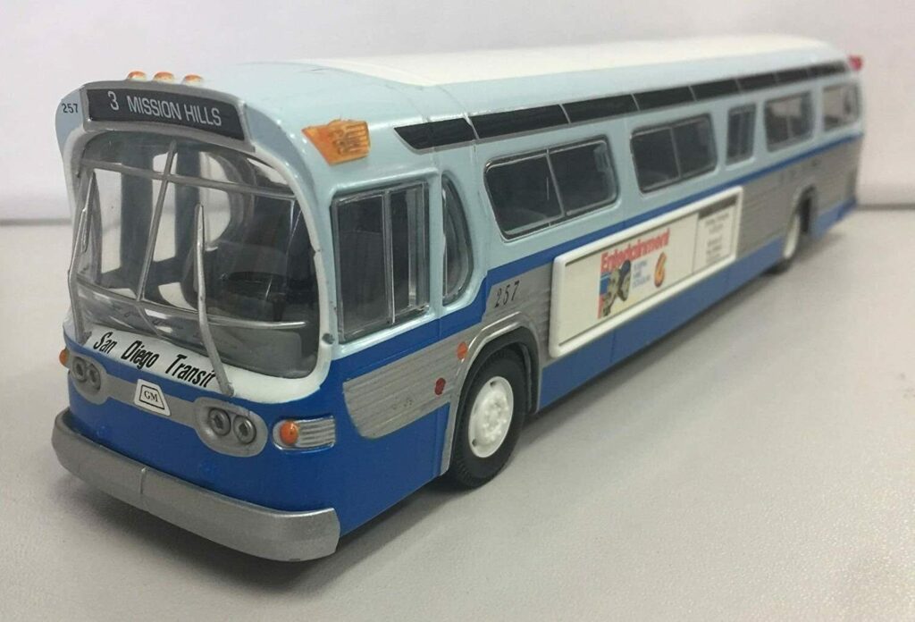 Corgi Fishbowl Transit Bus San Diego Transit C54501