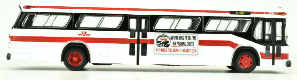 Corgi Fishbowl Transit Bus TTC Toronto Transit Commission Rebuilt Livery C54323