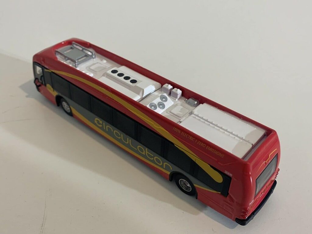 Iconic Replicas Proterra DC Circulator Washington DC 87-0309