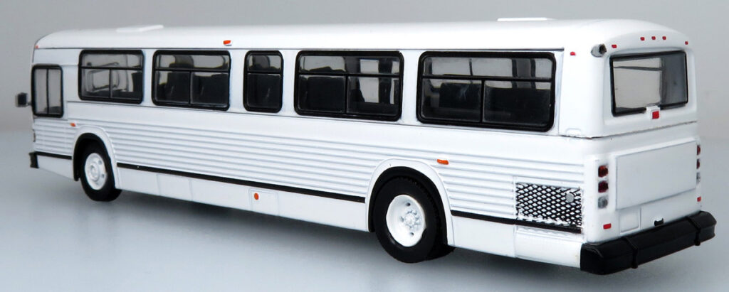 Iconic Replicas MCI Classic Transit Bus Blank/White 87-0378