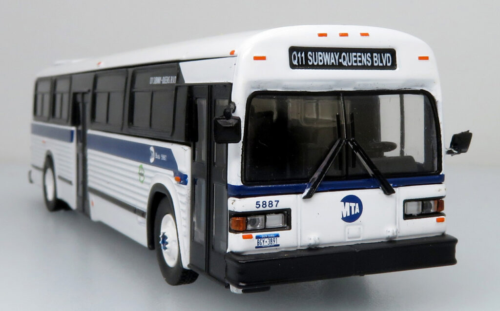 Iconic Replicas MCI Classic Transit Bus MTA Bus New York City 87-0393