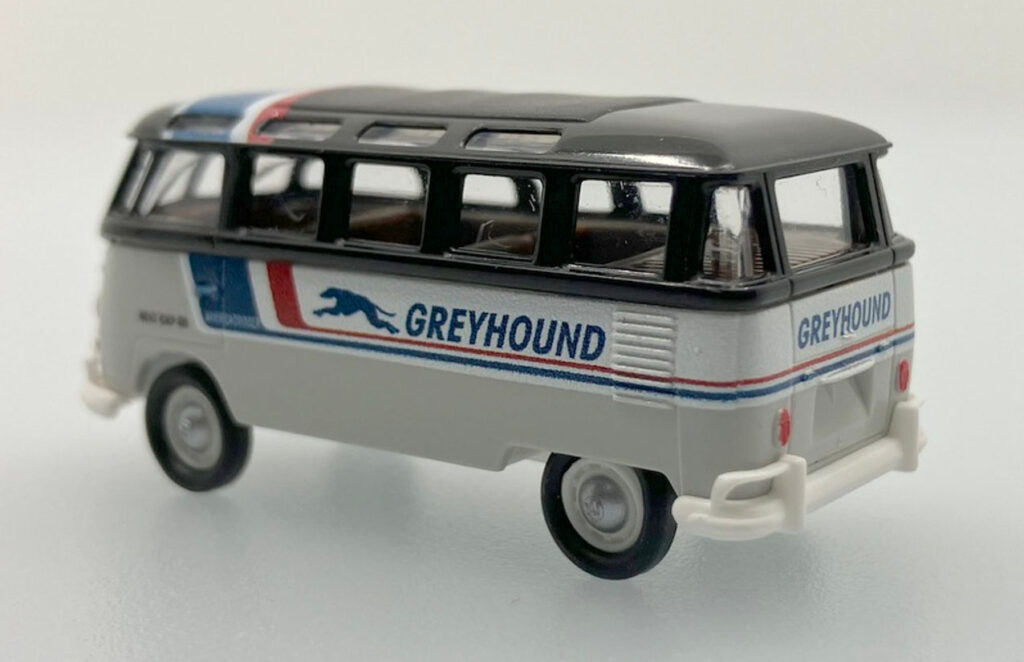 Brekina VW T1b Samba Window Bus Greyhound BRE31850