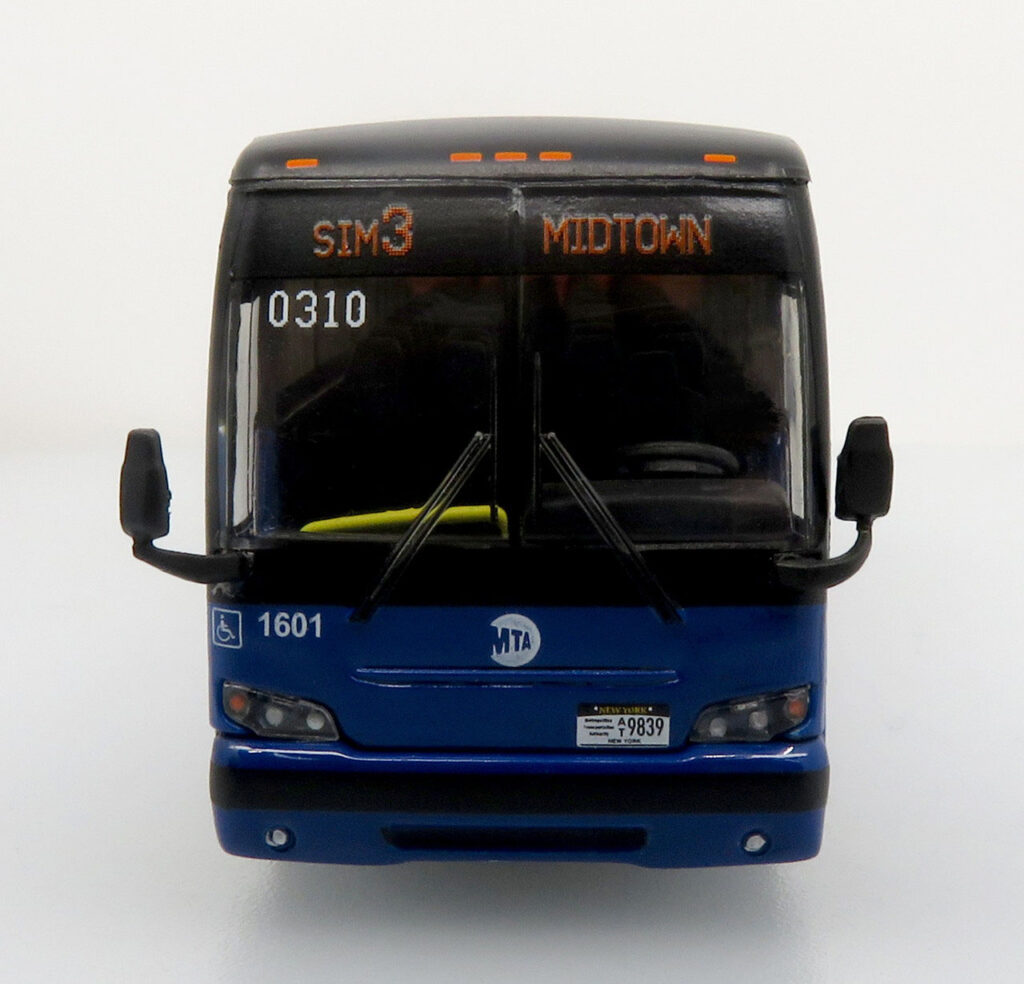 Daron Prevost X345 Coach Bus MTA NYC Transit NY2075