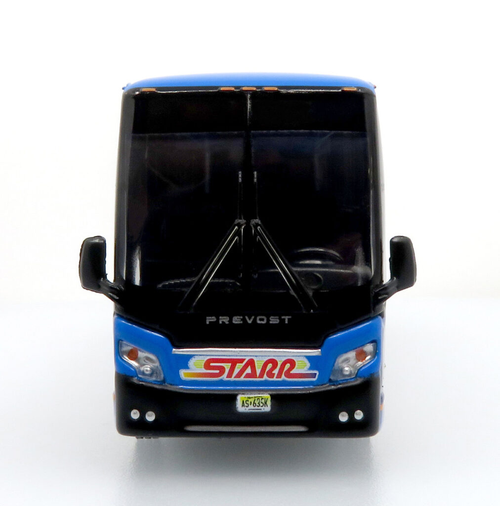 Iconic Replicas Prevost H345 Coach Bus Starr Tours New Jersey 87-0444