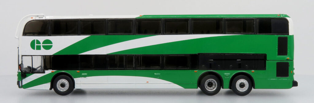 Iconic Replicas Alexander Dennis Double Decker Bus GO Transit Canada 87-0553