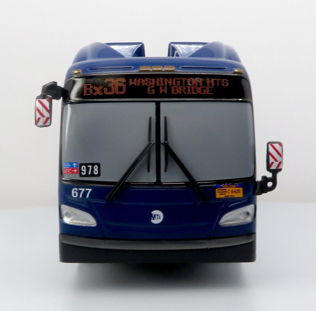 Iconic Replicas New Flyer Xcelsior Transit Bus Bank  MTA NYC Transit 43-0602