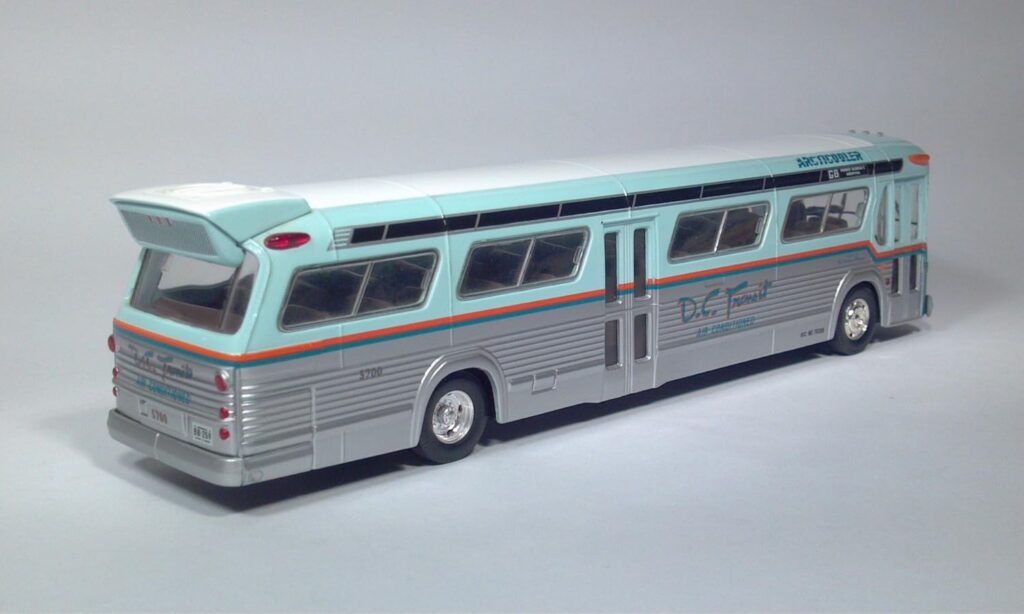 Corgi Fishbowl Transit Bus DC Transit Washington DC C54601