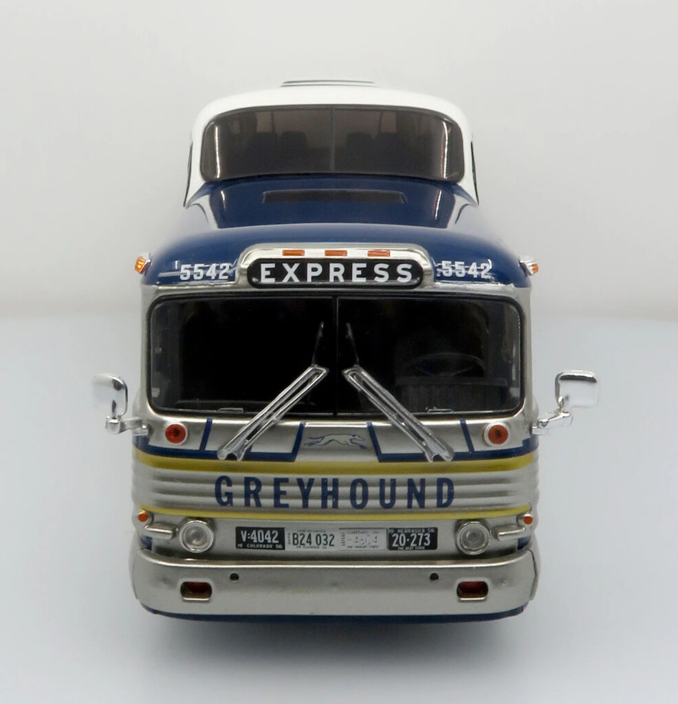 Iconic Replicas Greyhound GM PD4501 Scenicruiser Coach Bus 43-0665
