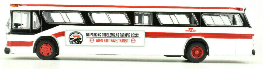 Corgi Fishbowl Transit Bus TTC Toronto Transit Commission Rebuilt Livery C54323