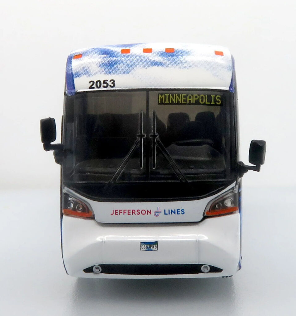 Iconic Replicas MCI D4520 Coach Bus Jefferson Lines 87-0651
