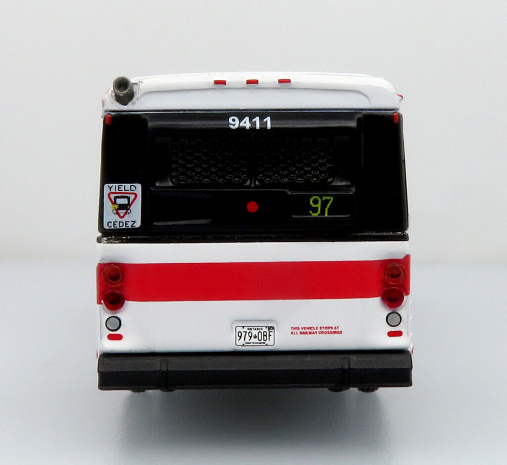 Iconic Replicas Orion V Transit Bus TTC Canada 87-0509