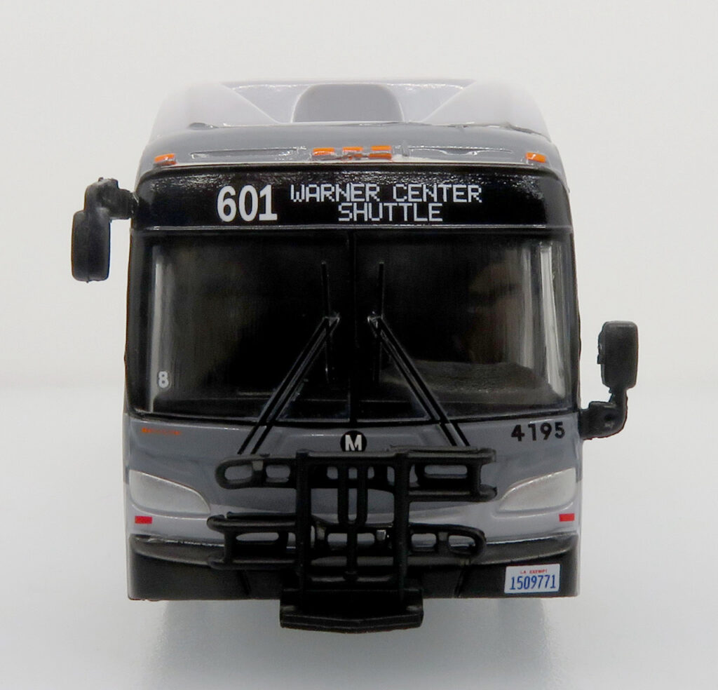 Iconic Replicas New Flyer Xcelsior Transit Bus LA Metro Warner Center Shuttle 87-0534