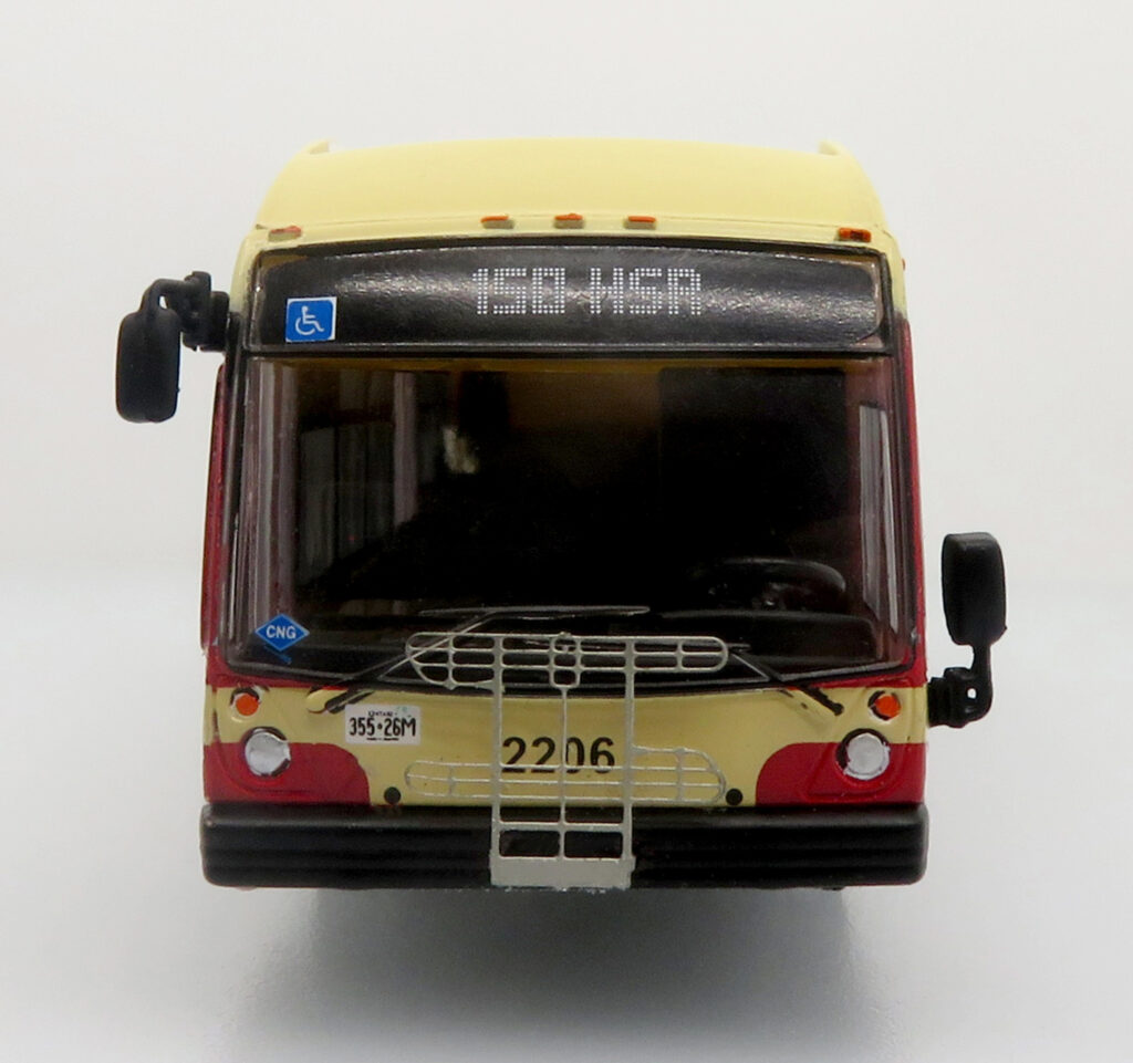 Iconic Replicas Nova LFSH Transit Bus Hamilton Street Railway 150th Anniversary Canada 87-0624